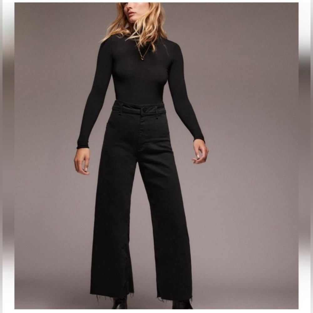 Zara Black Ankle & Cropped Jeans